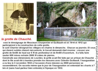 la grotte de Chauché