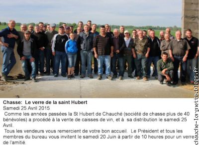 le verre des chasseurs