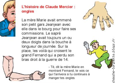 histoire de claude : les ongles