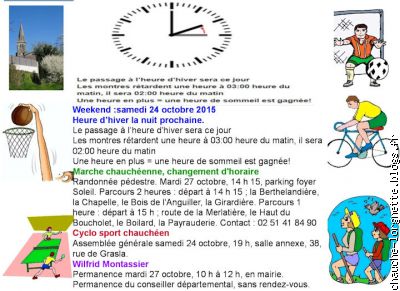 weekend du 24/10