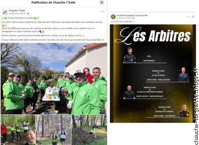 chauch&eacute; Trail sorties