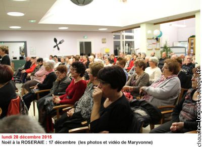 Noêl à la Roseraie