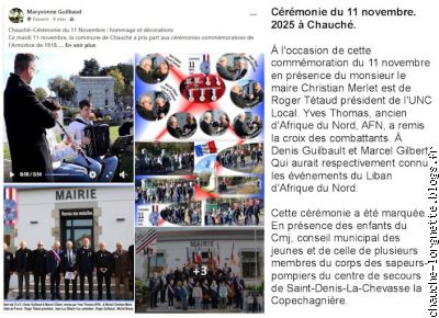 11 nov 2025 chauché