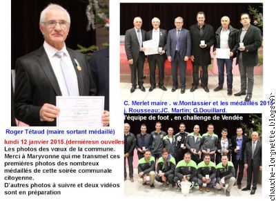 les médaillés 2015