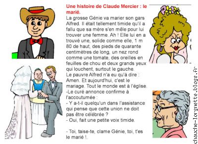 histoire de Claude : le marié