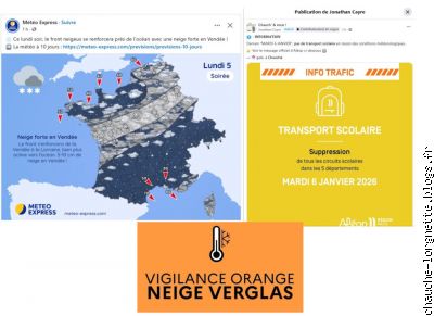 annonce meteo récente 260105