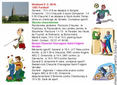weekend du 0503