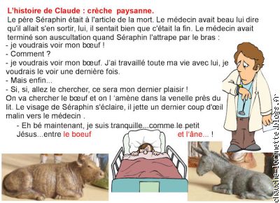 histoire de Claude : crèche