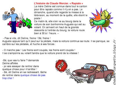 histoire de Claude : la rapiate