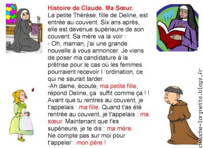 histoire de claude :ma soeur