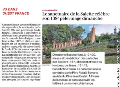 pelerinage  Rabateli&eacute;re