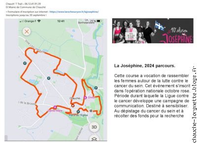 parcours des Joséphines