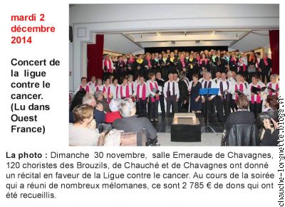 Concert à Chavagnes