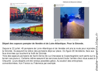 depart pompiers