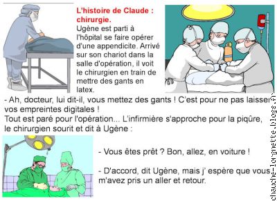 histoire de Claude : chirurgie