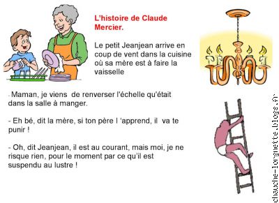 l'histoire de Claude  le lustre