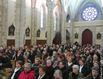 les enfants à l'église