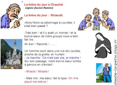 brève du jour : miraculé!