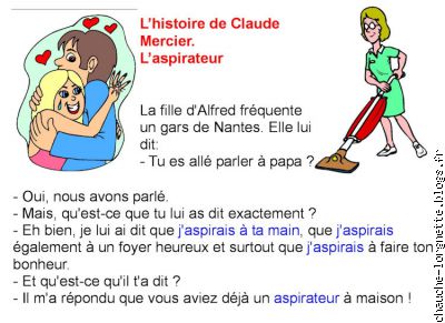 histoire de Claude:  l'aspirateur