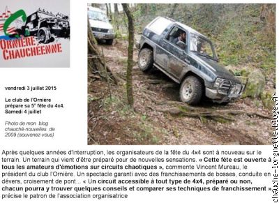 fête du 4x4
