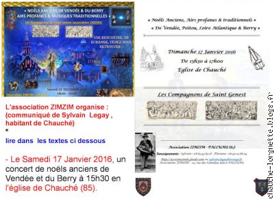 concert de Noêl à Chauché