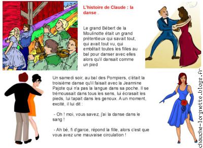 hyistoire de Claude : la danse