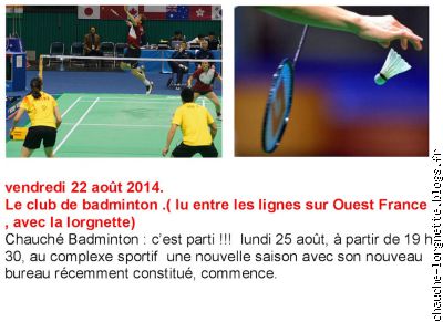 le badminton