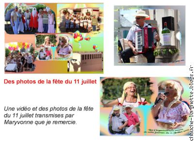 fête du 11 juillet