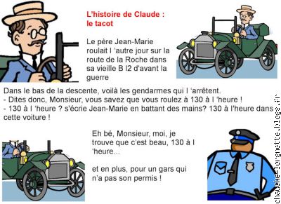 histoire de claude : le tacot