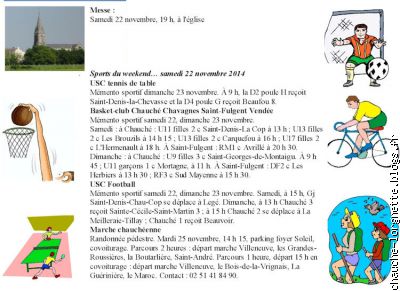 sport du 22-11