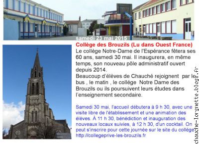 collège notre dame les Brouzils