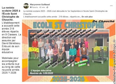 rentré école 2025