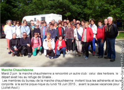 marche chauchéenne rencontre