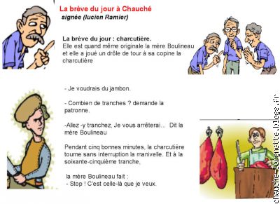 la brève du jour: la charcutière