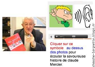 écouter l'histoire de claude
