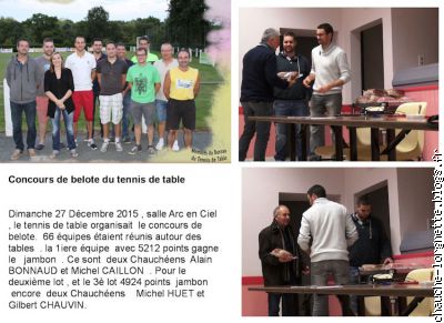 belote du tennis de table