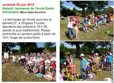la kermesse de l'école