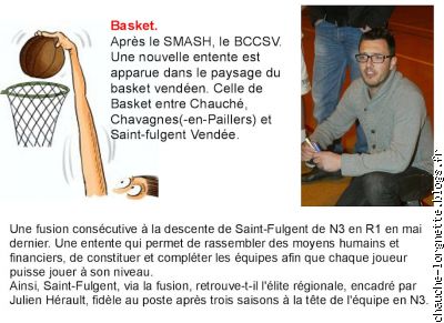 basket nouvelle équipe