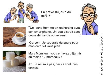 breve du jour : au café