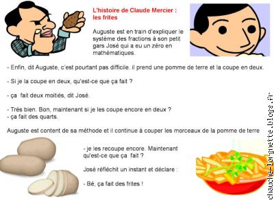 histoire de Claude : les frites