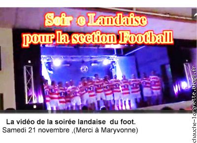 soirée landaise du foot