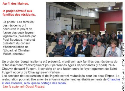 fusion maisons de retraites
