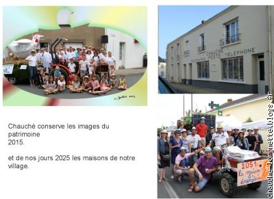 chauché au village tradition