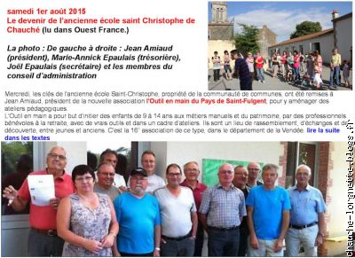 devenir de l'ancienne école