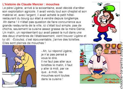 histoire de claude : les mouches