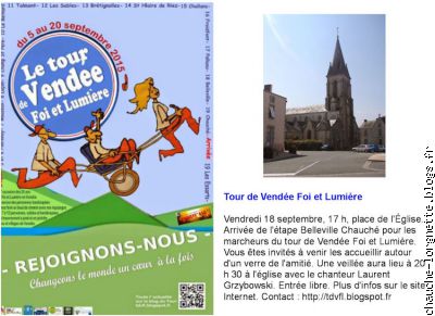 tour de vendée foi et lumiére