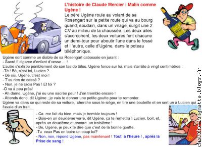 histoire de Claude : Ugène est un malin