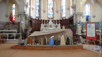 Crèche de Noêl du village