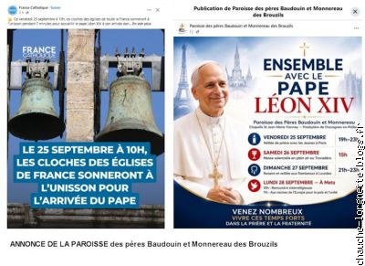 le Pape en France en 2026