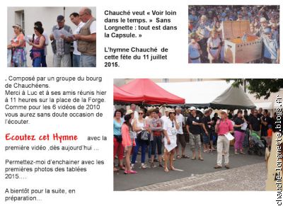 la chanson de chauché 2015